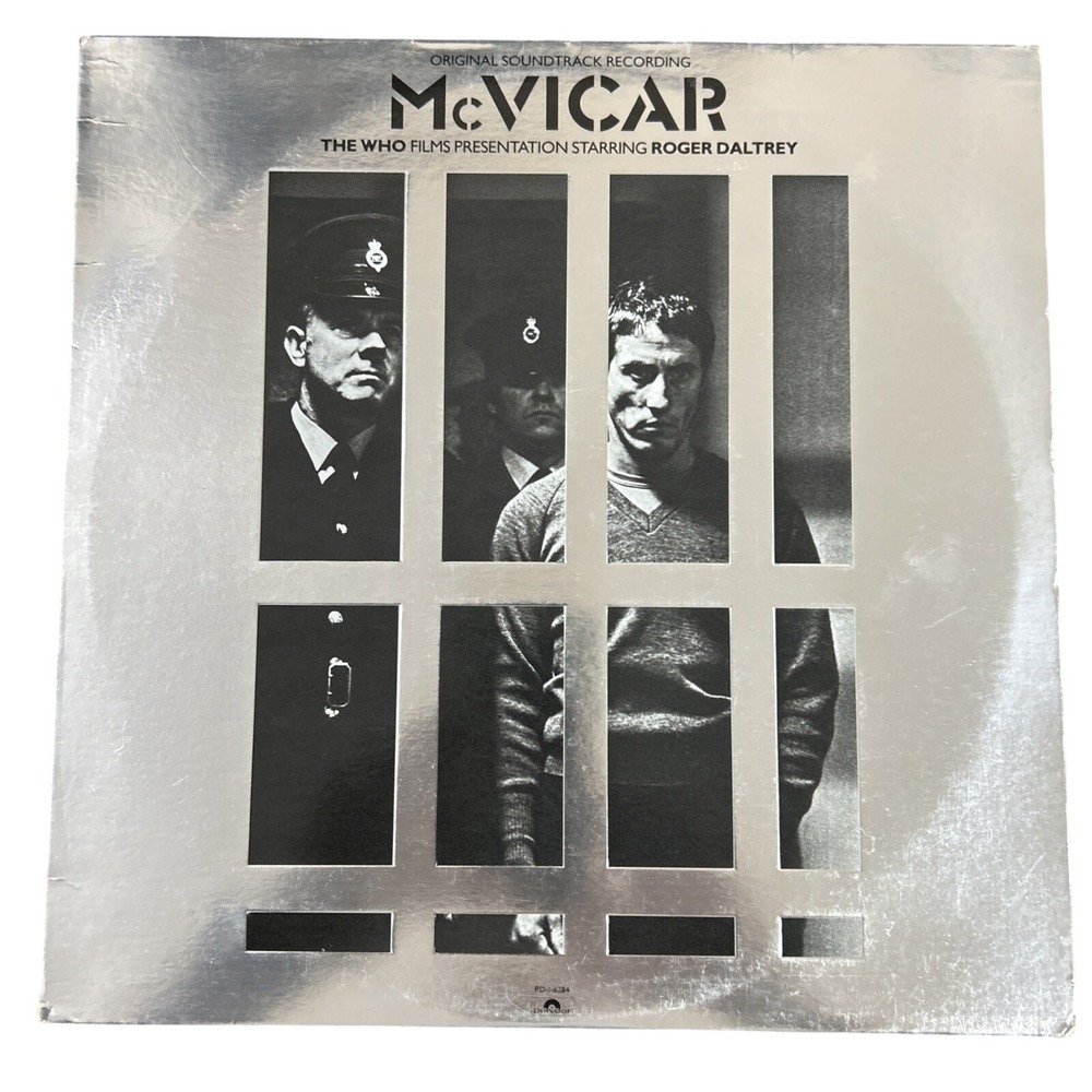 McVicar Soundtrack Vinyl LP Roger Daltrey The Who 1980 Polydor Movie OST